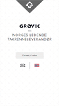 Mobile Screenshot of grovik.no